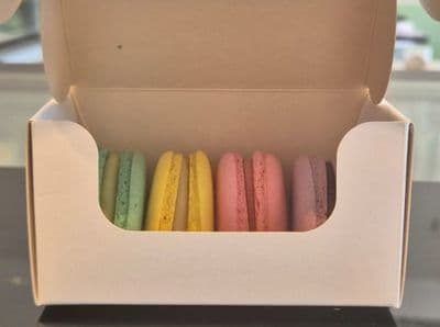 Caja De Macaron X 4 Un