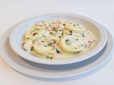 Sorrentinos de jamón y queso