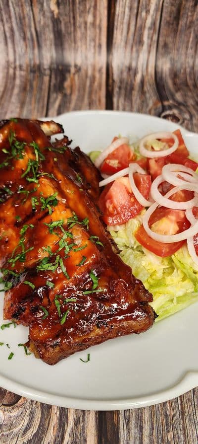 Costillas de cerdo barbacoa