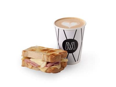 Latte + tostado especial JYQ