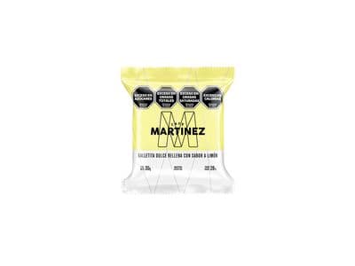 Galletita rellena de limón