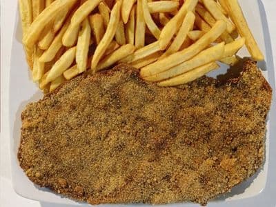 Milanesa con fritas