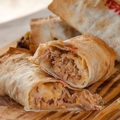 Burrito de pollo