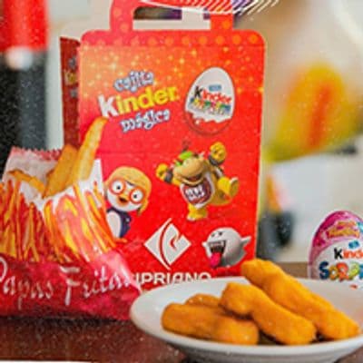 Cajita kin mágica nug de pollo