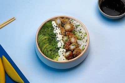 Sushi salad langos crispy