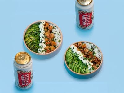 2 Sushi salad a elección + Bebidas