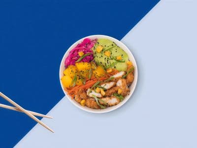 Entrada salad pollo crispy