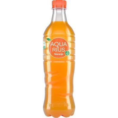 Agua saborizada aquarius naranja 500 ml