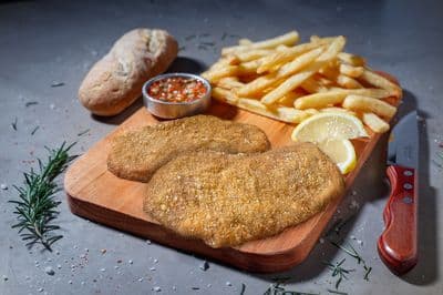 Milanesa de bife de chorizo