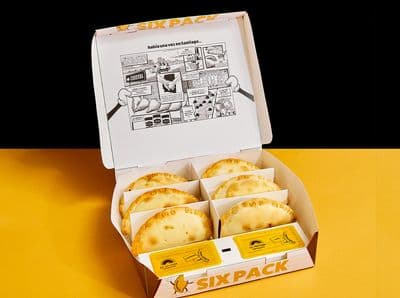 6 Empanadas + 2 Salsas + Bebida 500ML