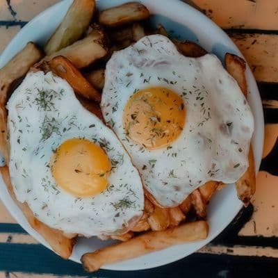 Papas Fritas a Caballo