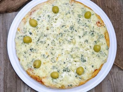 Cuatro quesos (4 porciones)