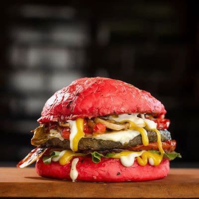 Vegetarian Doble + Papas