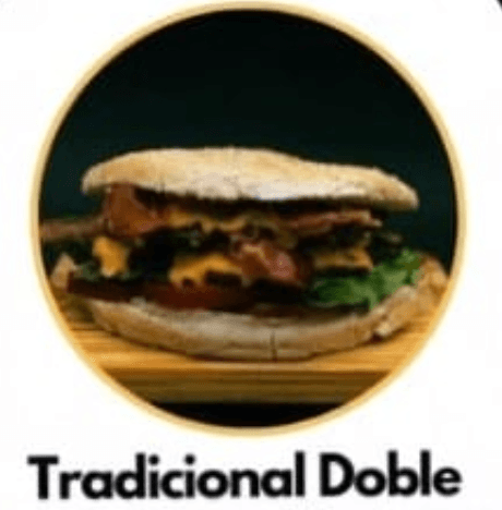 Hamburguesa Tradicional Doble