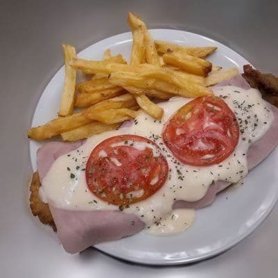 Milanesa a la napolitana
