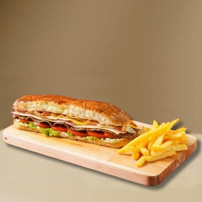 NINO Lomo Con Queso + Papas