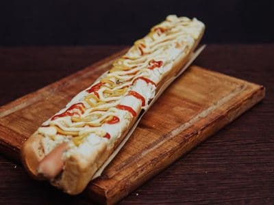 2 panchos + bebidas 1,5l