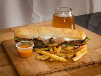 Promo una pachata más fritas