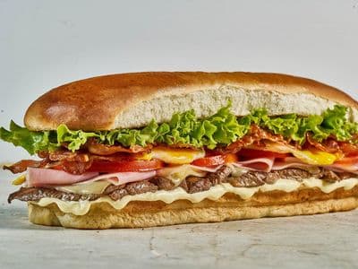 Lomo bacon grande + fritas