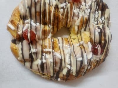 Rosca de dulce de leche