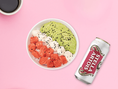 Sushi Bowl New York + Bebida