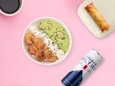 Combo sushi bowl langos crispy