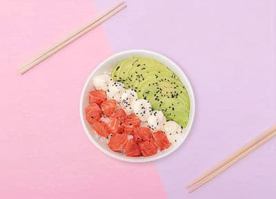 Arma tu baby sushi salad