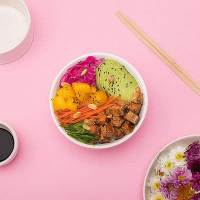 Poke BOWL Pollo Teriyaki