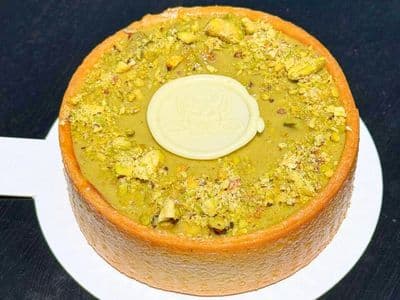 Tarta de ricota ddl y pistacho