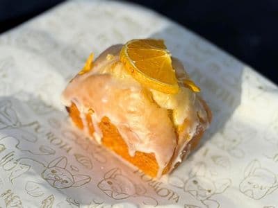 Budin de naranja saludable