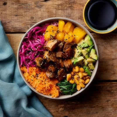 Teriyaki Chicken Poke